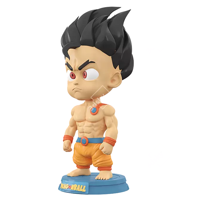 Dragonball 3D Goku Print Files 3D model image 2