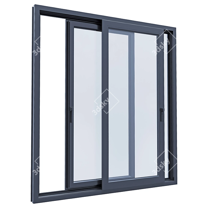 Sleek Modern Windows Upgrade 3D model image 4