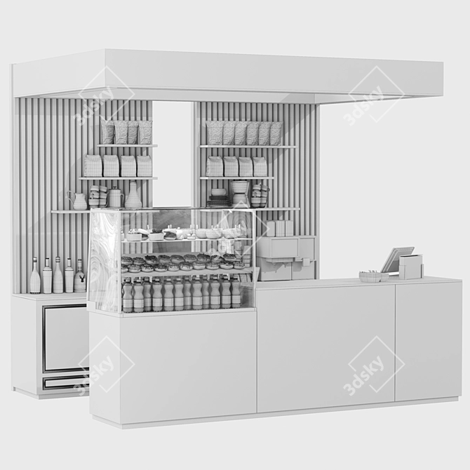 3D Models Textured Coffee Point 3D model image 3