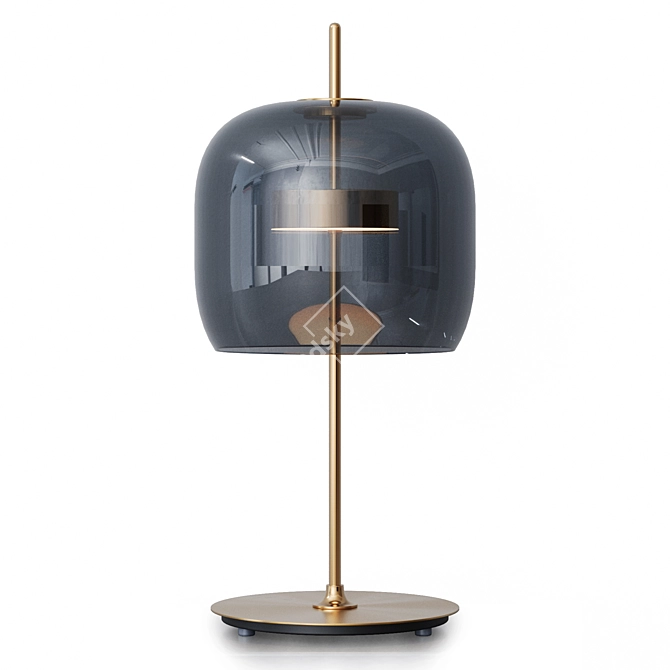 Modern Desk Lamp: Dantone Shade 3D model image 1