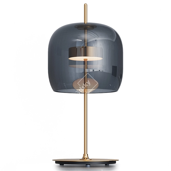 Modern Desk Lamp: Dantone Shade 3D model image 3