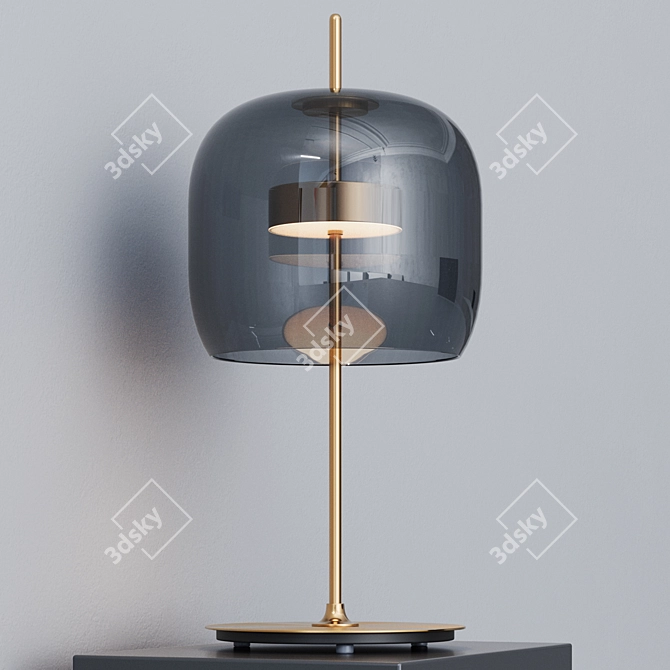 Modern Desk Lamp: Dantone Shade 3D model image 7