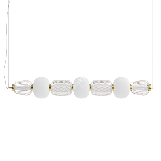 Modern FAVOURITE BELLA Chandelier 3D model image 2