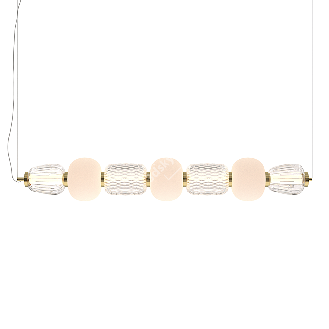 Modern FAVOURITE BELLA Chandelier 3D model image 3