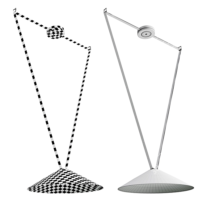 Versatile Vibia Lighting Toolkit 3D model image 4