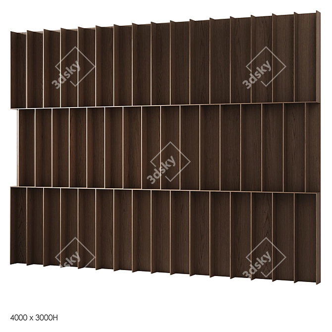 Wooden Decorative Panels | Smooth Models 3D model image 4