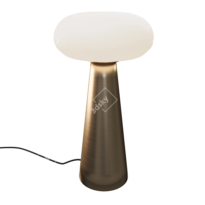 Opaline Table Lamp Faith 3D model image 2