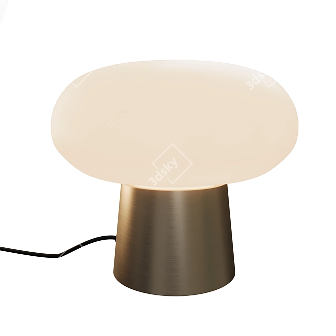 Opaline Table Lamp Faith 3D model image 3