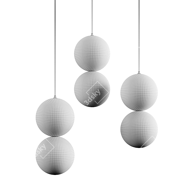 Austa 11068 Pendant Light 3D model image 2