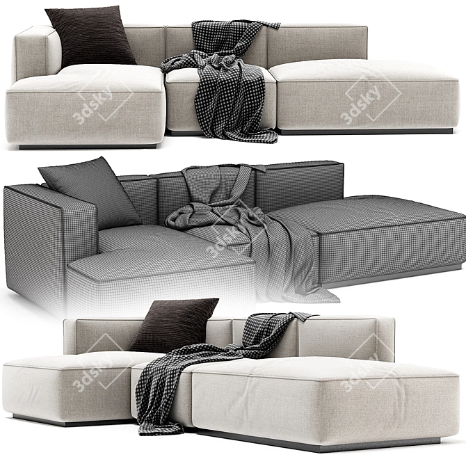 BASECAMP FAMILY Modular Sofa 3D model image 3