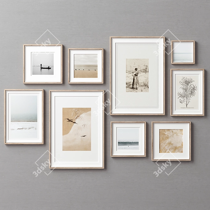 Multi-Frame Picture Set Collection 3D model image 7