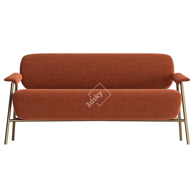  Potocco STAY Fabric Sofa 3D model image 2