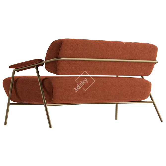  Potocco STAY Fabric Sofa 3D model image 4