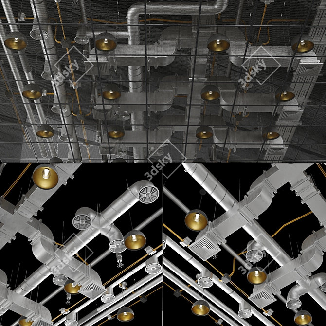 Mechanical Equipment 3D Model 3D model image 8