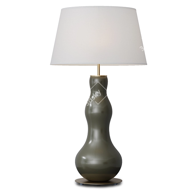 Elegant Desk Lamp: Melly 3D model image 1