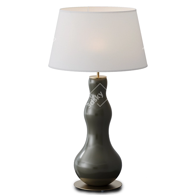 Elegant Desk Lamp: Melly 3D model image 2