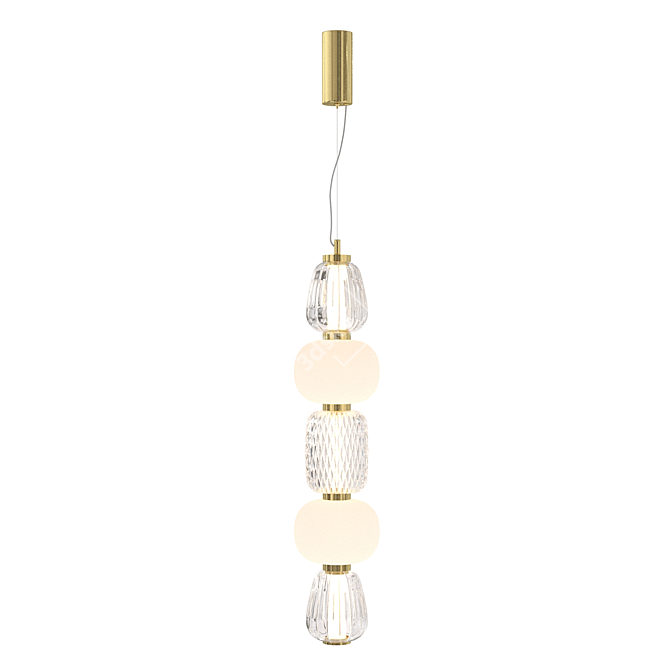 Favourite Pendant Light Fixture MeshSmooth TurboSmooth 3D model image 3