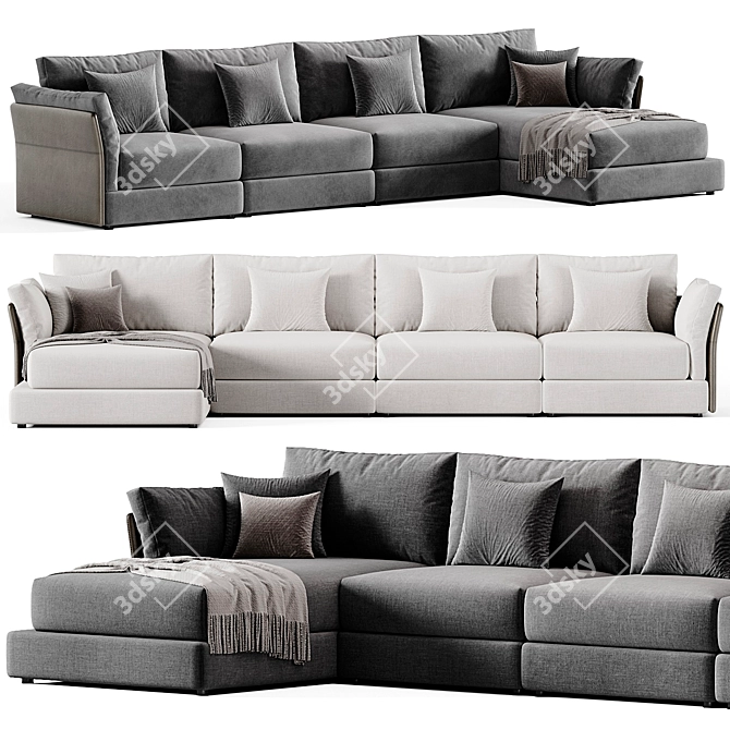 Lema Modular Sofa Extra Comfort 3D model image 1