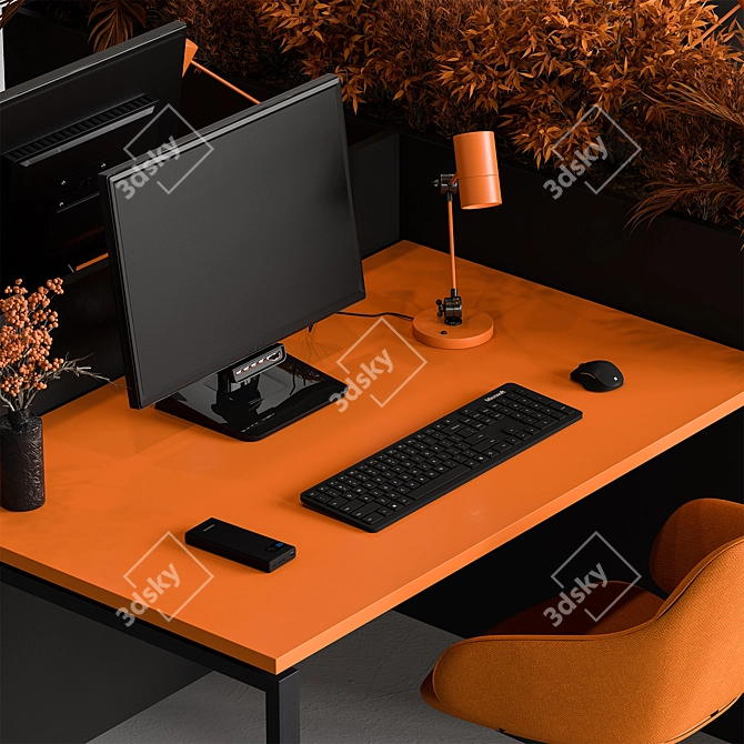 Workstation Essentials Collection 3D model image 2