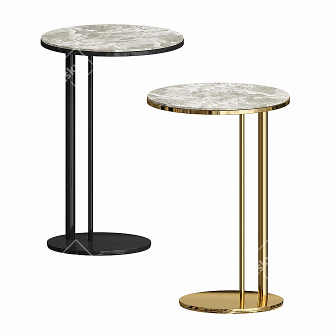 Modern Sting Side Table Italy 3D model image 4