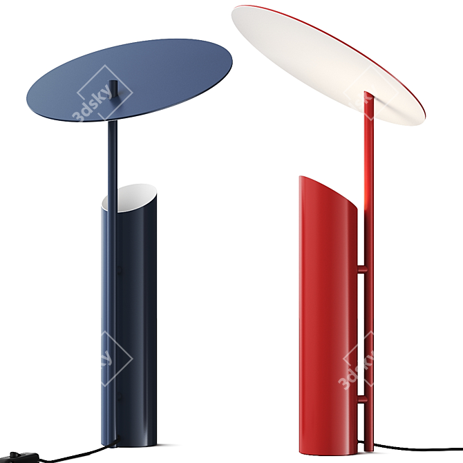 Verpan Reflect Table Lamp: Modern Vray/Corona Lighting 3D model image 1