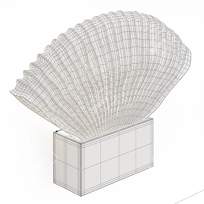 Venus Mesh Wall Sconce 3D model image 5