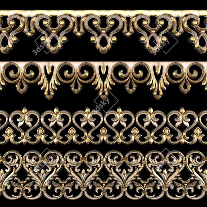 3D Ornament Pack 05, 2016 3D model image 3