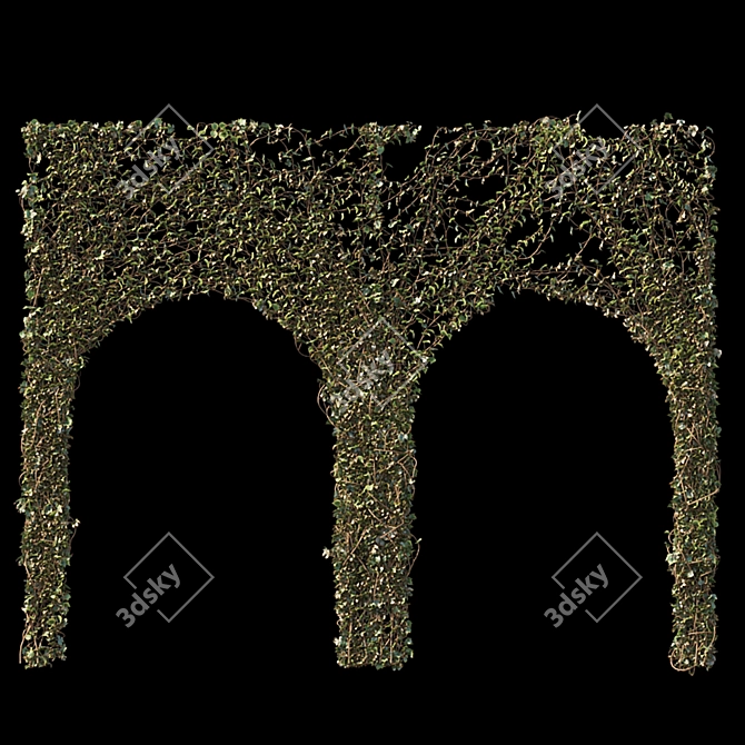 Ivy Arc Wall Mix Match 3D model image 2