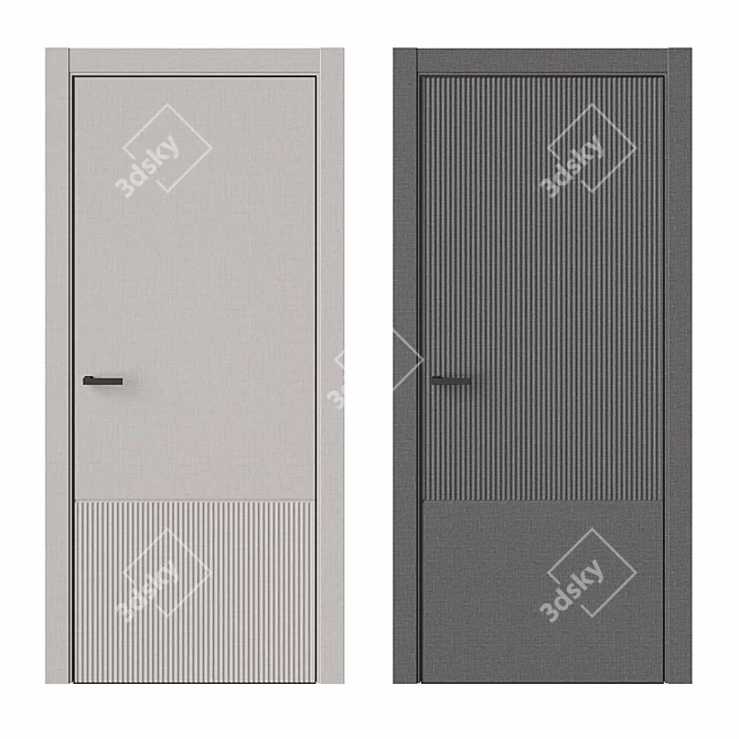 Estet Urban Collection Doors 3D model image 1