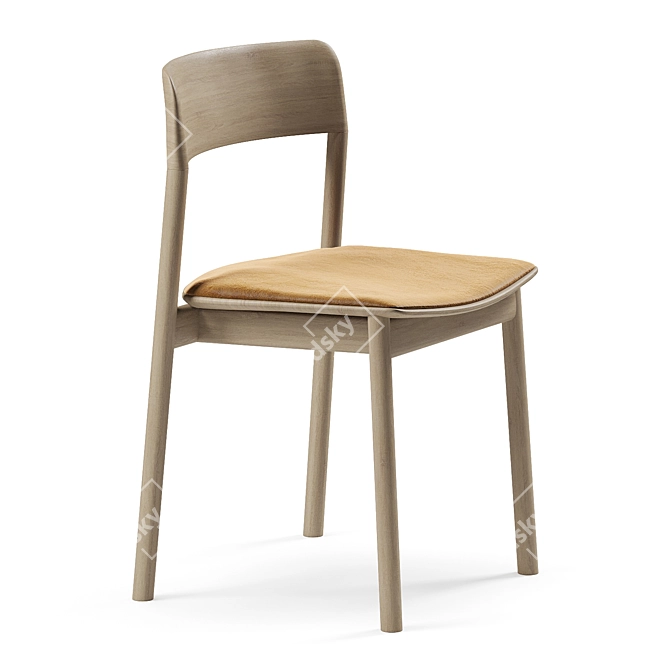 Foster + Partners Sidechair by Benchmark 3D model image 1