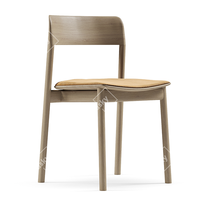 Foster + Partners Sidechair by Benchmark 3D model image 3