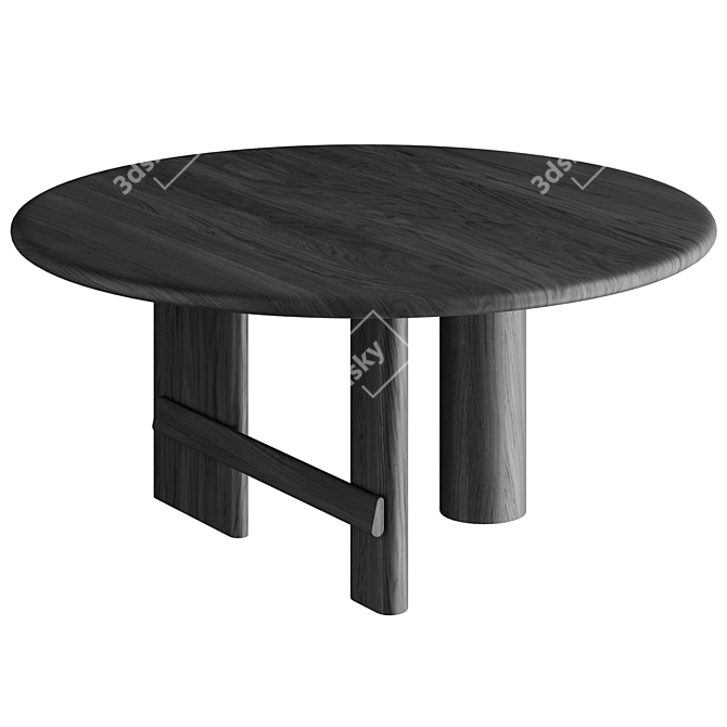 Modern Cassina SENGU Table 3D model image 3