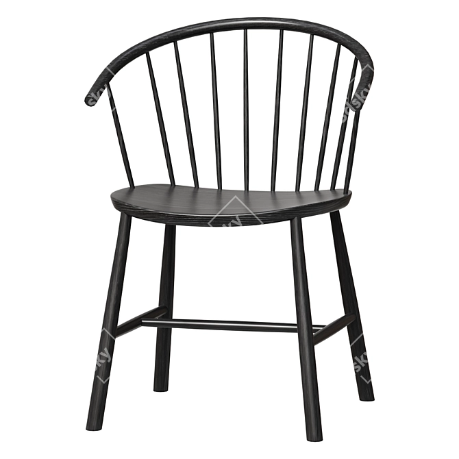 Johansson 3064 J64 Dining Chair 3D model image 1