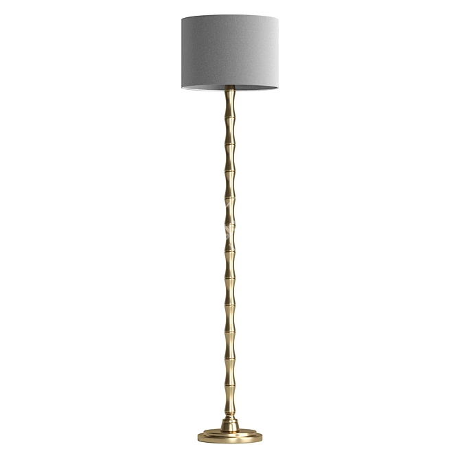 Modern Free-Standing Floor Lamp 3D model image 2