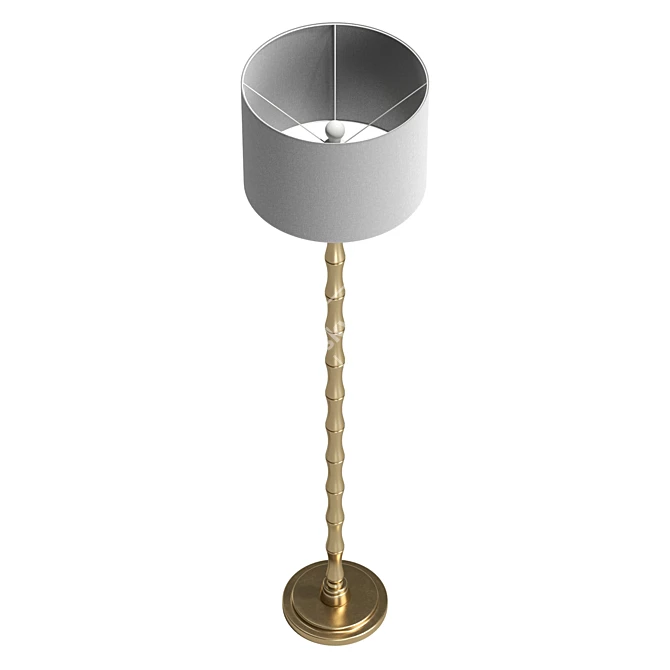 Modern Free-Standing Floor Lamp 3D model image 3