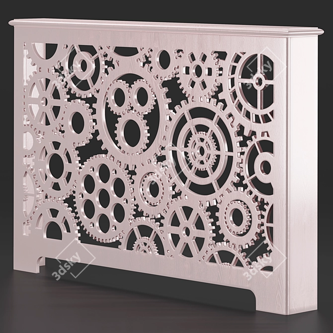 Childlike Motif Panels & Box 3D model image 2