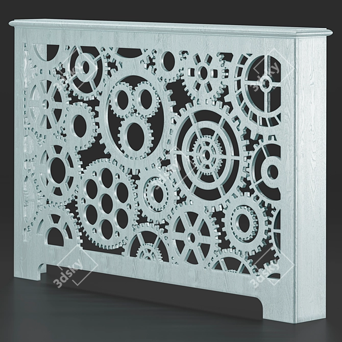 Childlike Motif Panels & Box 3D model image 3