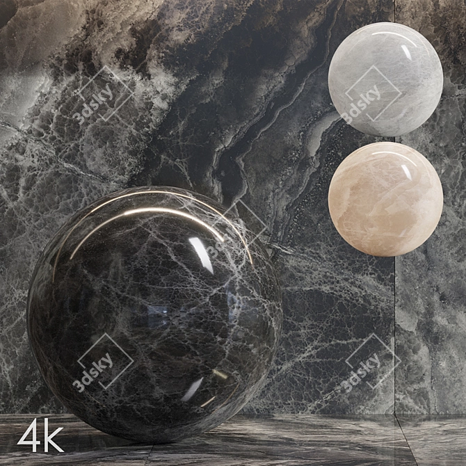 Cifre Ceramica 4k Marble Bundle 3D model image 1