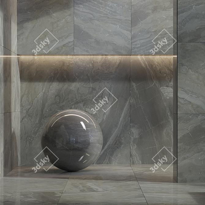 Title: Luxury Marble Texture Set 3D model image 4