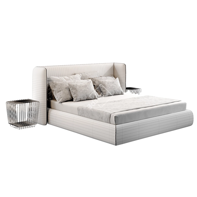 Bonaldo Basket Bed Model 3D model image 3