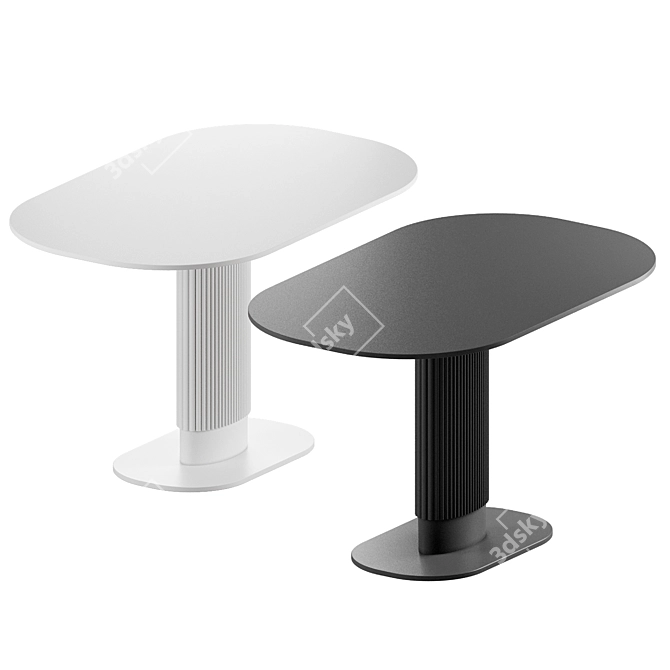 Translation: "стол моднодизайн" means "table modnodesign" in English.

Stylish Modern Table Design 3D model image 2