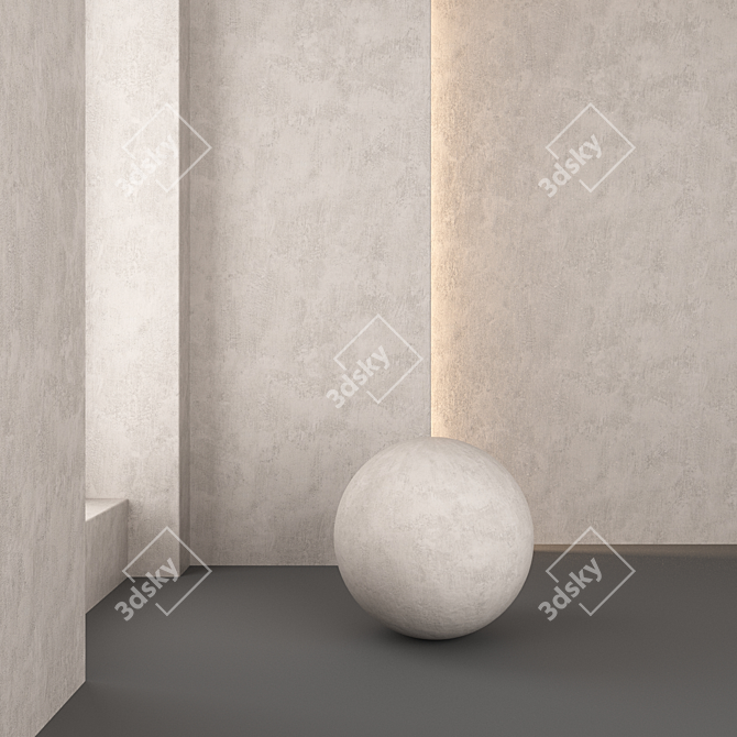 PBR Textured 3D Panel Materials 3D model image 2