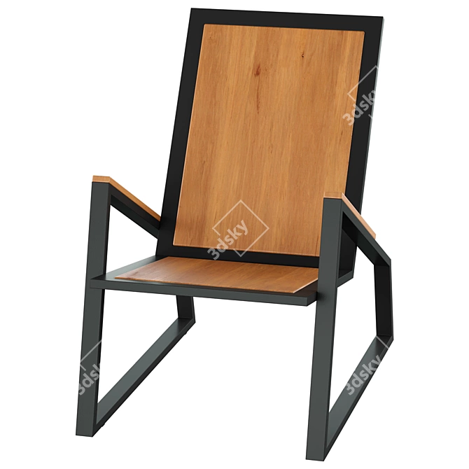 Outdoor Loft Chair | Garden Furniture 3D model image 3