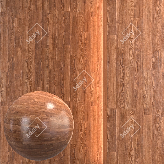 Seamless Wood Texture Pack 3D model image 1