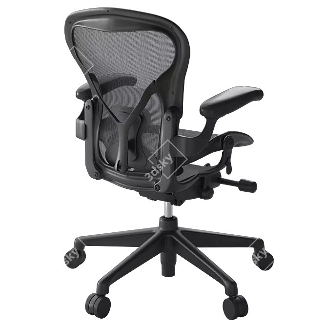 Aeron Chair Variety Pack 3D model image 4