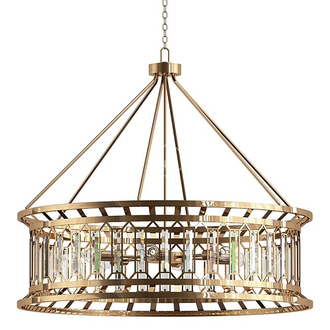 Luxurious Chandelier Daintree Model 3D model image 1