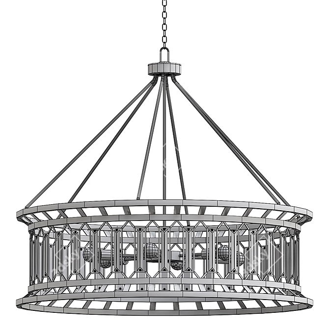 Luxurious Chandelier Daintree Model 3D model image 3