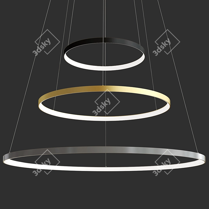 Lunaop Slim Pendant Lamp 2022 3D model image 2