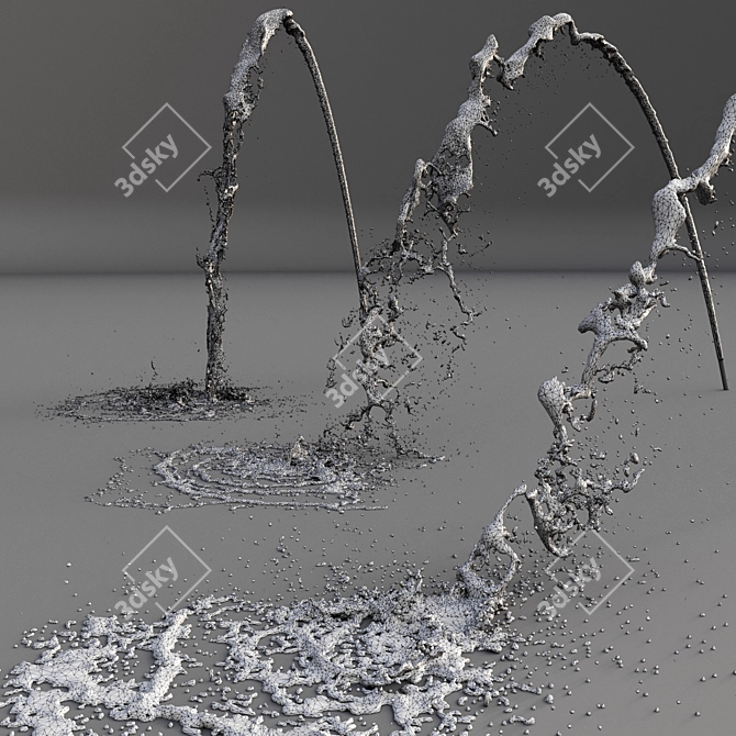 Versatile Water Collection Set 3D model image 5