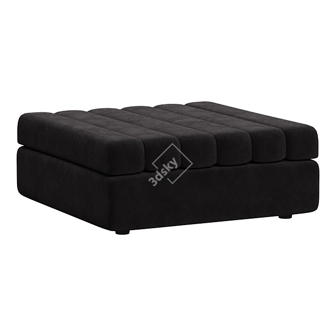 Stitch Ottoman - Quality Seating Solution 3D model image 1